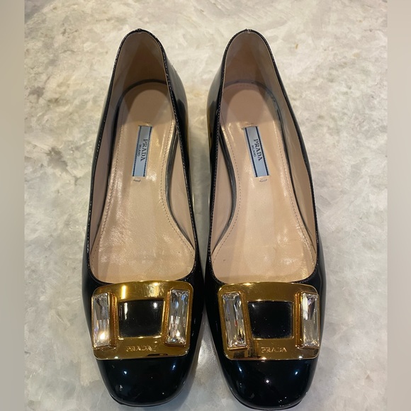 Real Prada shoes size 8.5 excellency condition no box - Picture 2 of 7